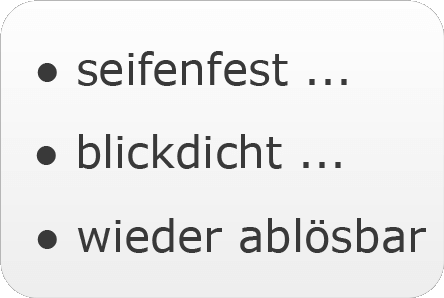 Duschdekorfolie