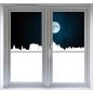 Preview: Fensterfolie Sichtschutzfolie Skyline Frankfurt Milchglasfolie