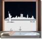 Preview: Milchglasfolie Skyline New York Selbstklebend Preview: Milchglasfolie Skyline New York Selbstklebend