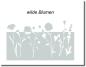 Preview: Fensterfolie wilde Blumen - Sichtschutzfolie