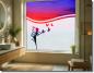 Preview: Fensterfolie Elfe mit Schmetterlinge - Milchglasfolie