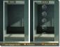 Preview: Klebefolie für Glastür mit naturinspirierten Blattmotiven in vertikaler Anordnung für eine stilvolle und helle Raumgestaltung.