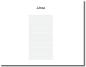 Preview: Glasdekorfolie für Haustür Linea mit horizontal verlaufenden Streifen und klaren Unterbrechungen für eine ruhige Optik