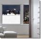 Preview: Fensterfolie Sichtschutzfolie Skyline Frankfurt Milchglasfolie