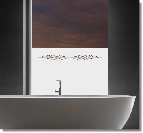 Fensterfolie mit Ornament