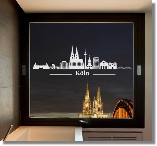 Sichtschutz Skyline Köln