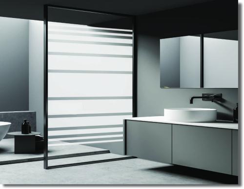 Preview: glasdekorfolie Kontraststreifen