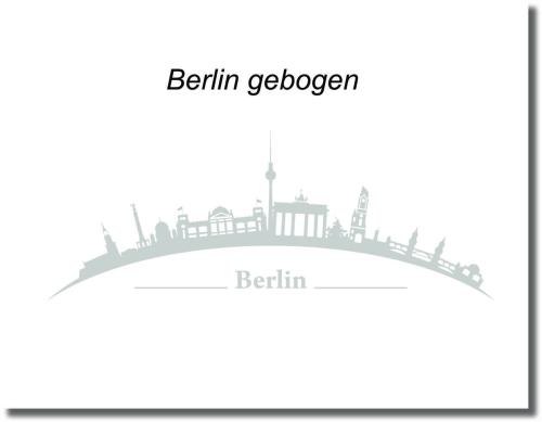 Preview: Fensterfolie Berlin Skyline - Milchglasfolie