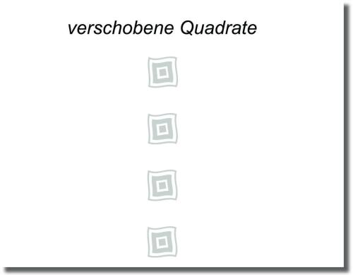 Preview: Glastattoo Dekorfolie Glassticker Glastür Folie Aufkleber verschobene Quadrate