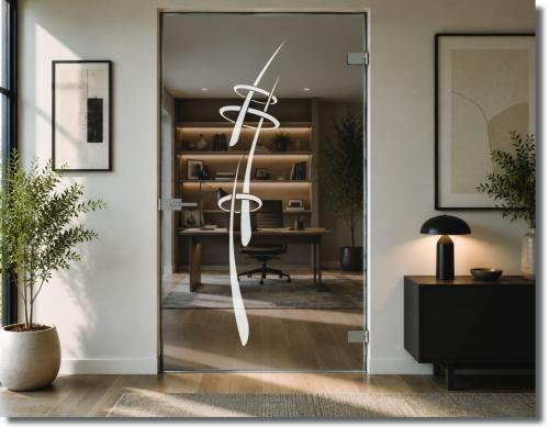Preview: Glasdekorfolie Aufkleber Space