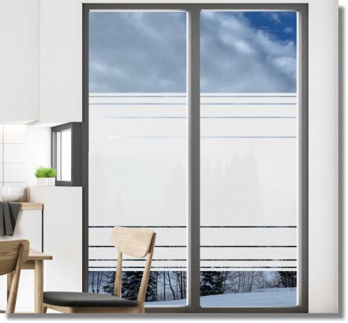 Fensterfolie Fläche Balken