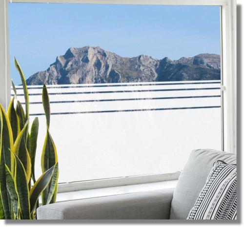 Fensterdekorfolie Sichtschutzfolie Linie