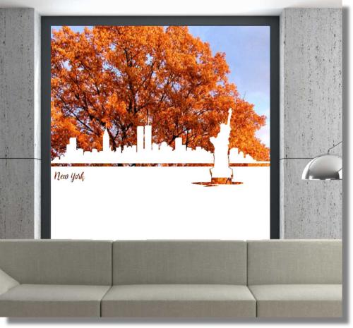 Sichtschutzfolie New York City Fensterfolie