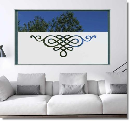 Sichtschutzfolie Ornament Barock one