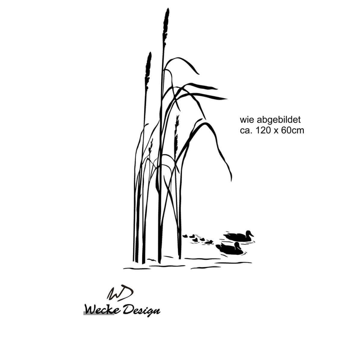 schilf_mit_ente_cady_dusche_cady_dekorfolie schilf_mit_ente_cady_dusche_cady_dekorfolie