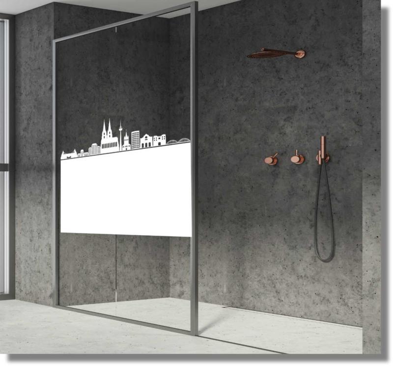 Sichtschutzfolie Skyline Köln