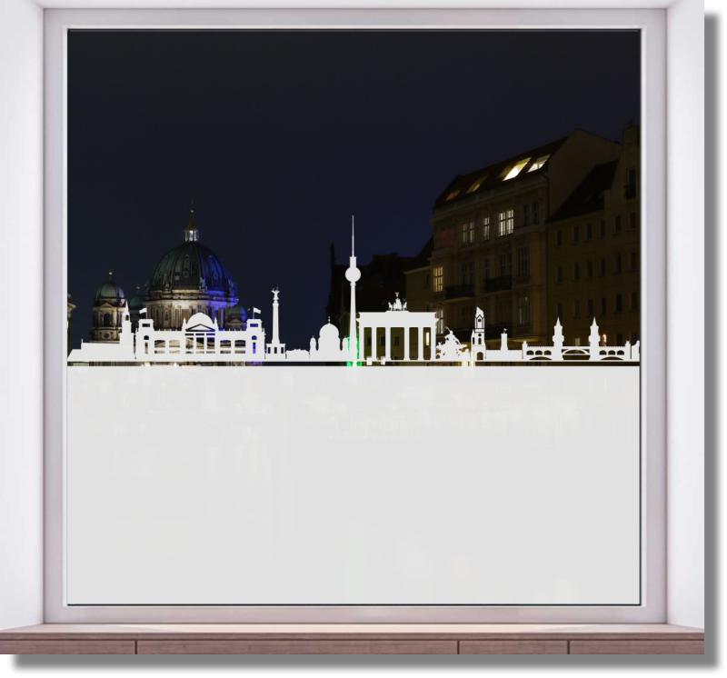 Sichtschutzfolie Dekorfolie Fensterfolie Berlin City Sichtschutzfolie Dekorfolie Fensterfolie Berlin City