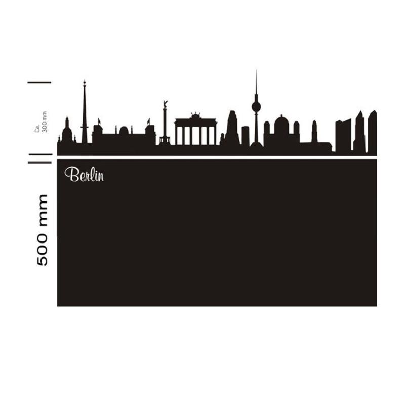 Sichtschutz Fensterfolie Skyline Berlin verschiedene Größen Sichtschutz Fensterfolie Skyline Berlin verschiedene Größen