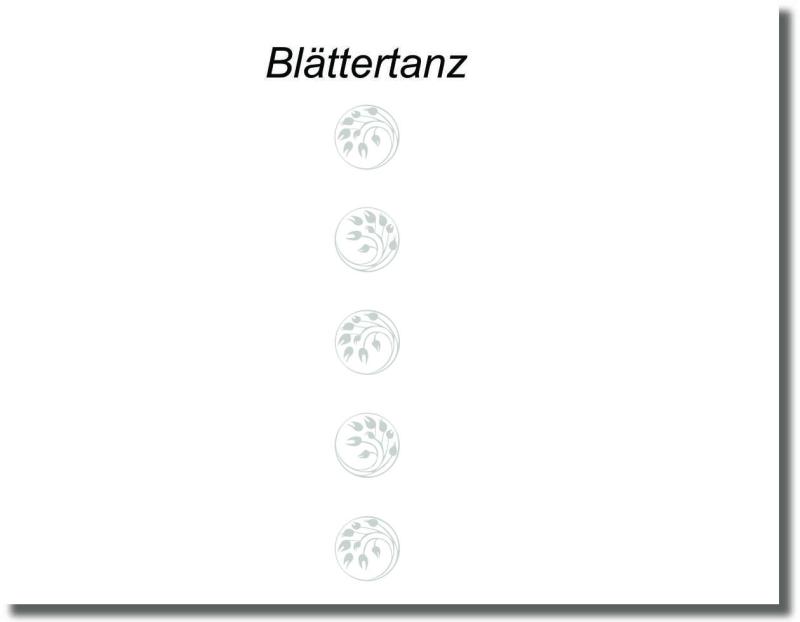 Folie für Glastür Blättertanz – elegante Sichtschutzfolie für Glastüren nach Maß